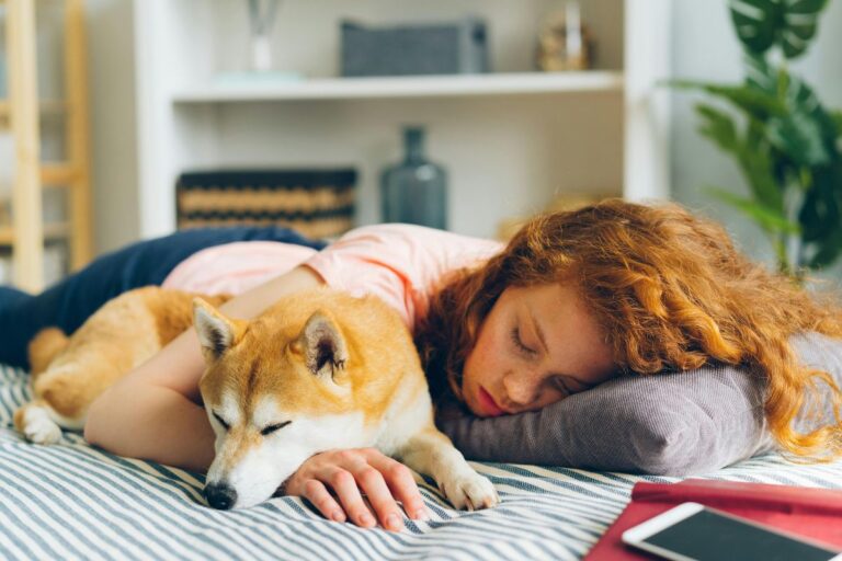Dormir avec son chien est une preuve d’amour pour certains… mais pourrait trahir une angoisse bien plus profonde selon des experts